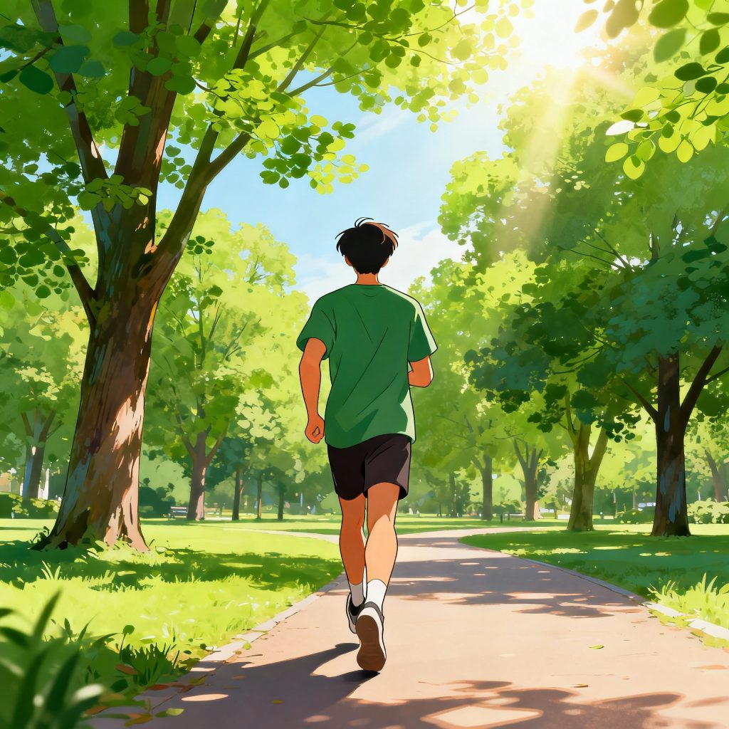 jogging pagi